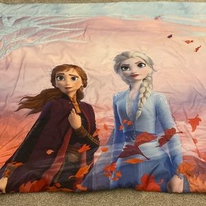 Frozen reversible 4 piece comforter set